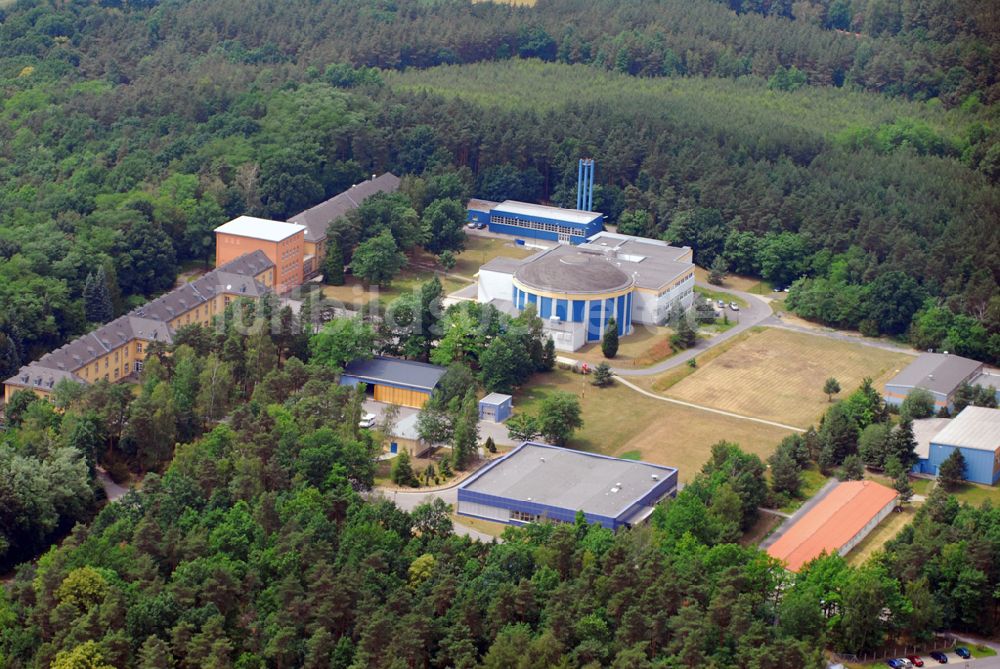 Königsbrück aus der Vogelperspektive: Blick auf das Flugmedizinisches Institut der Luftwaffe