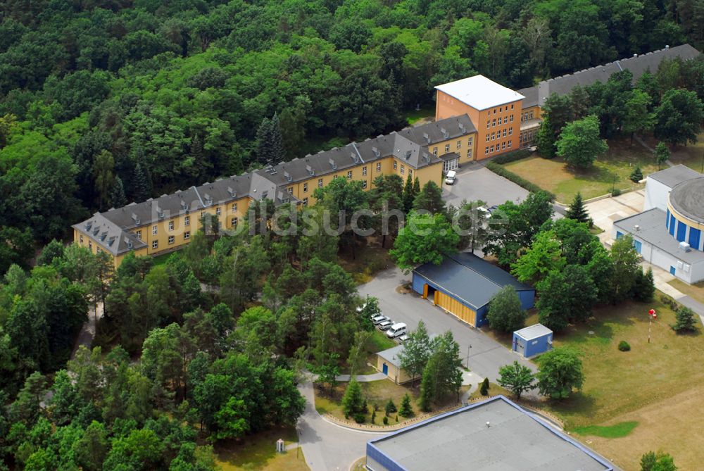 Luftbild Königsbrück - Blick auf das Flugmedizinisches Institut der Luftwaffe