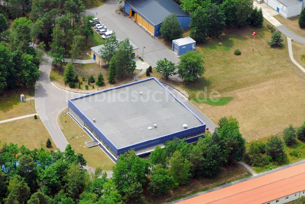 Luftaufnahme Königsbrück - Blick auf das Flugmedizinisches Institut der Luftwaffe