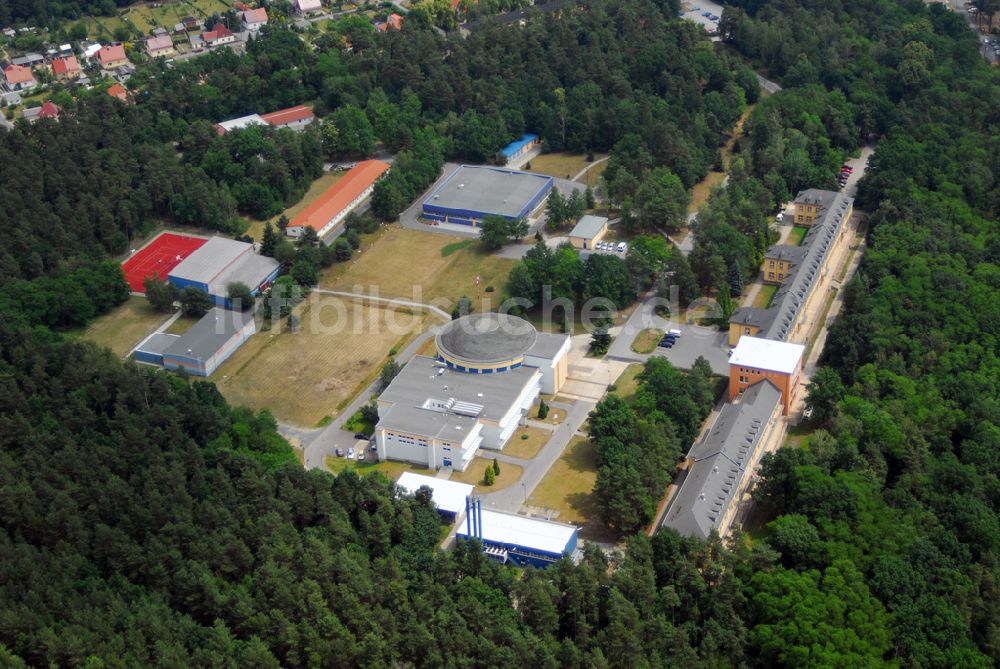 Königsbrück aus der Vogelperspektive: Blick auf das Flugmedizinisches Institut der Luftwaffe