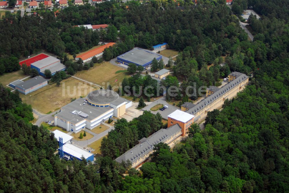 Luftbild Königsbrück - Blick auf das Flugmedizinisches Institut der Luftwaffe