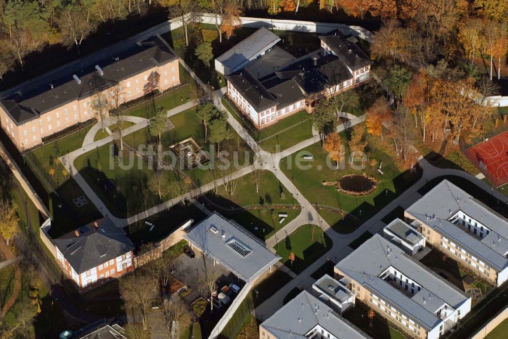 Eberswalde aus der Vogelperspektive: Blick auf Forensische Klinik der Landesklinik Eberswalde