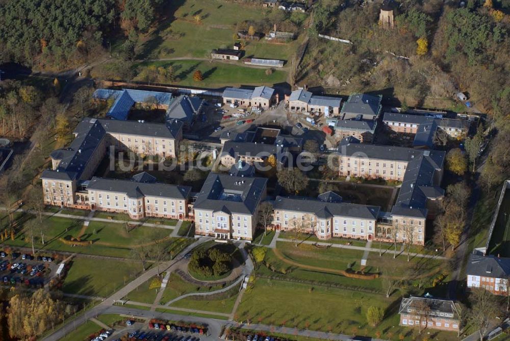 Luftbild Eberswalde - Blick auf Forensische Klinik der Landesklinik Eberswalde