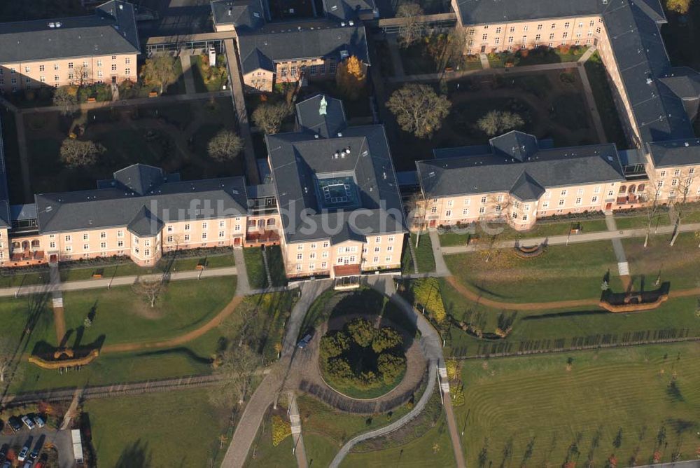 Luftaufnahme Eberswalde - Blick auf Forensische Klinik der Landesklinik Eberswalde