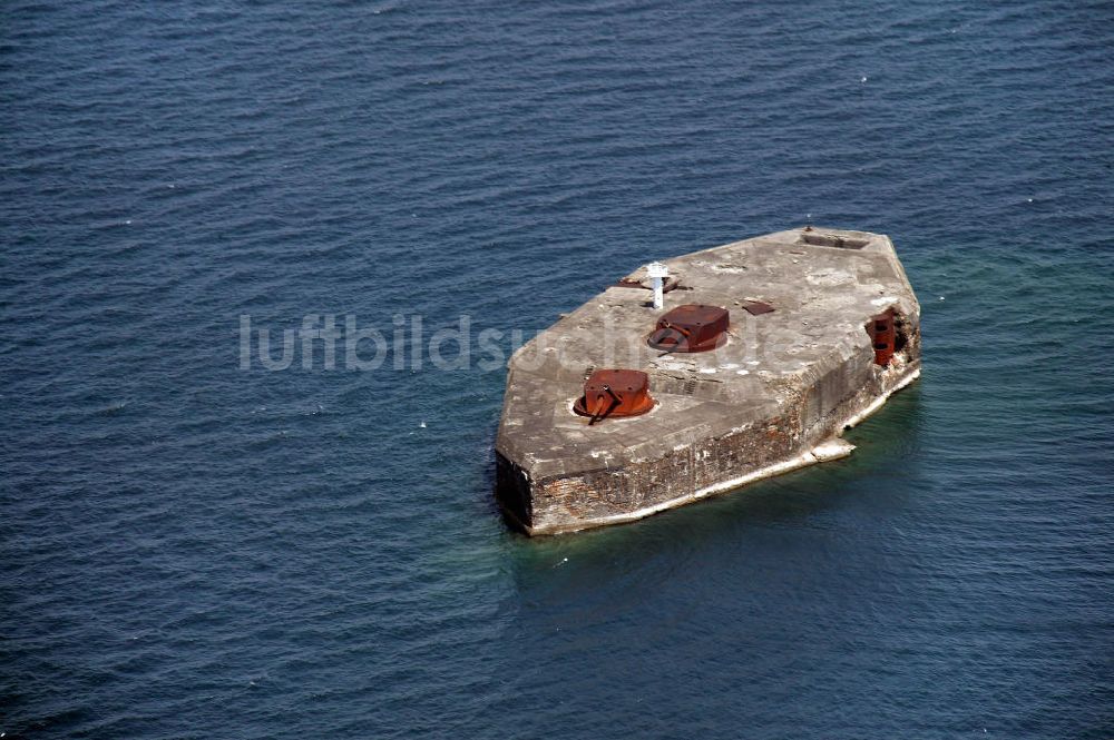 Manila von oben - Blick auf Fort Drum, El Fraile Island