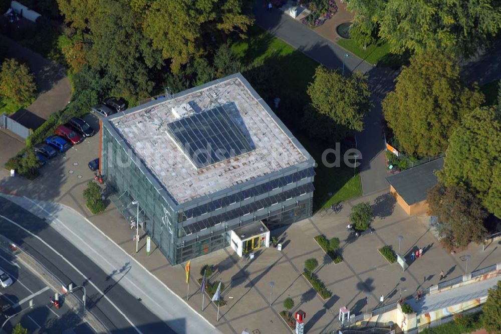 Luftbild Hameln - Blick auf das Gebäude Solares Bauen.