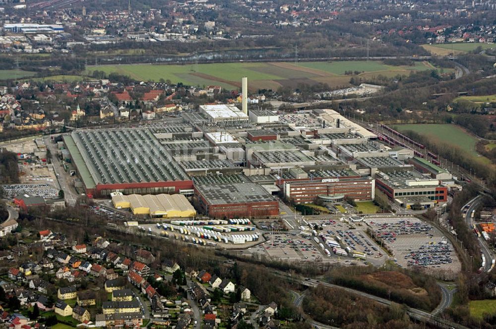 Luftaufnahme BOCHUM - Blick auf das Gelände der Adam Opel GmbH Werk Bochum I