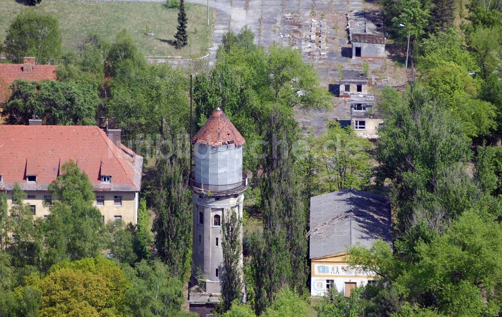 Luftaufnahme Wünsdorf - Blick auf das Gelände des ehemaligen russischen Oberkommando in Wünsdorf