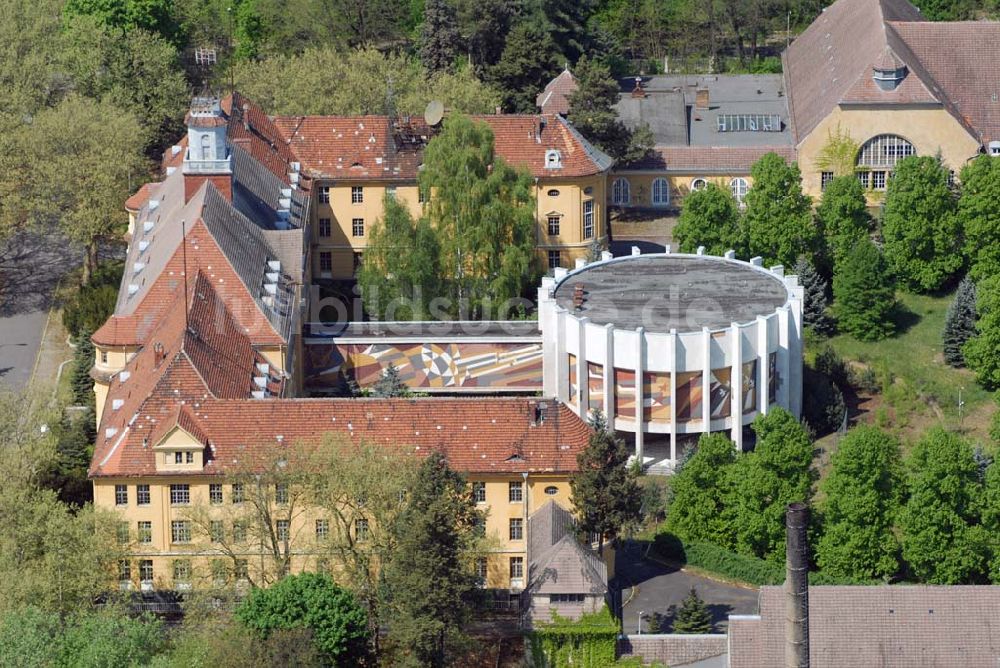 Luftbild Wünsdorf - Blick auf das Gelände des ehemaligen russischen Oberkommando in Wünsdorf