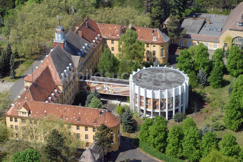 Luftaufnahme Wünsdorf - Blick auf das Gelände des ehemaligen russischen Oberkommando in Wünsdorf