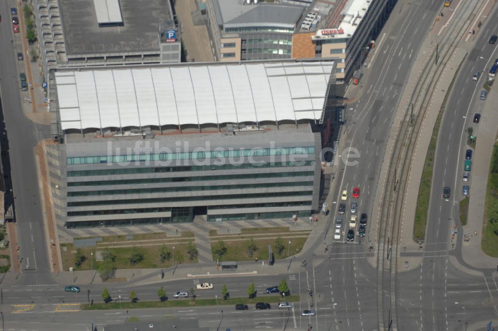 Rostock von oben - Blick auf das Gesundheitszentrum Deutsche Med Rostock