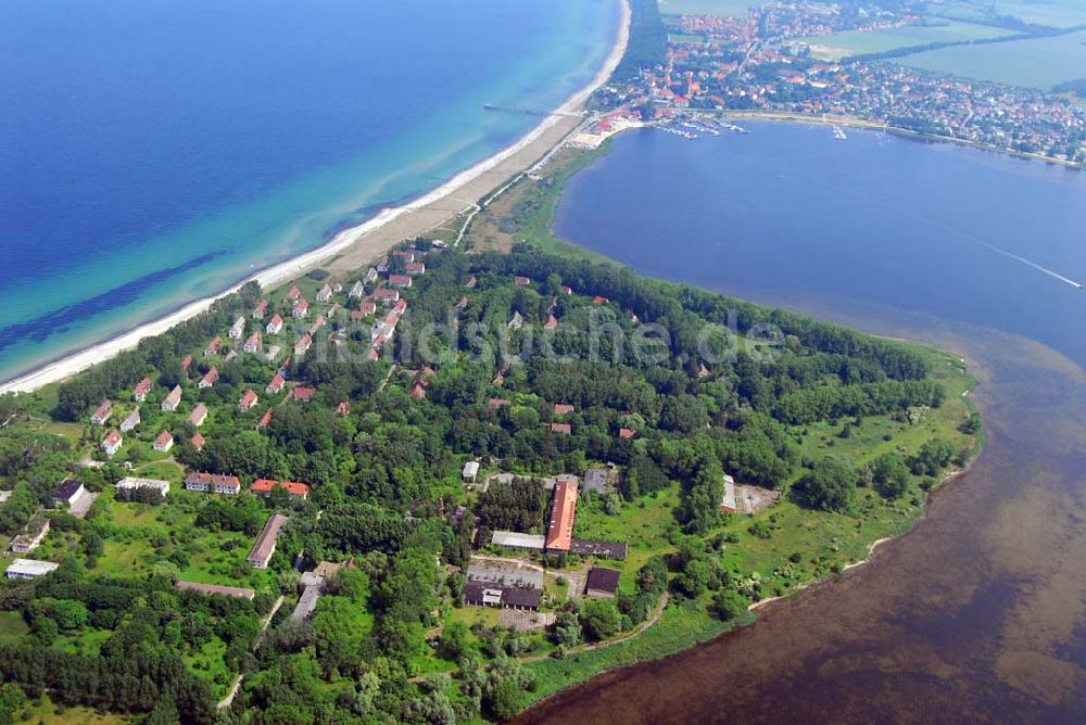 Luftbild Rerik - Blick auf die Halbisel Wustrow