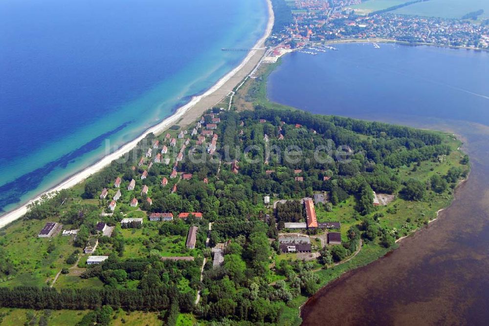 Luftaufnahme Rerik - Blick auf die Halbisel Wustrow