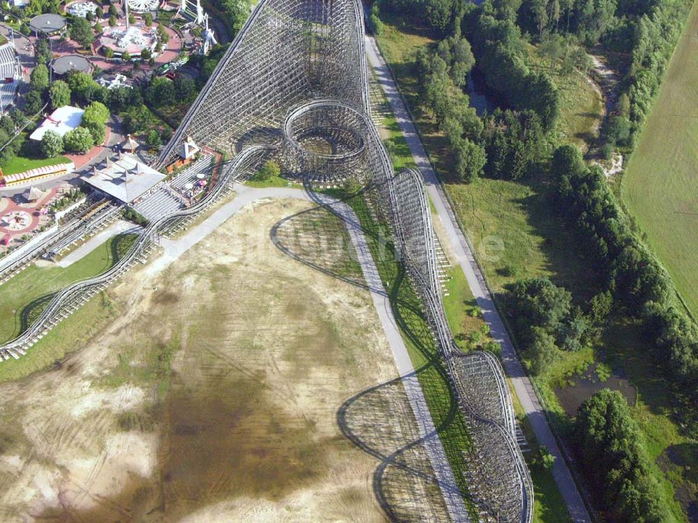 Luftaufnahme Soltau (Niedersachsen) - Blick auf den Heide-Park Soltau