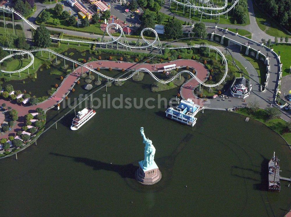 Luftaufnahme Soltau (Niedersachsen) - Blick auf den Heide-Park Soltau