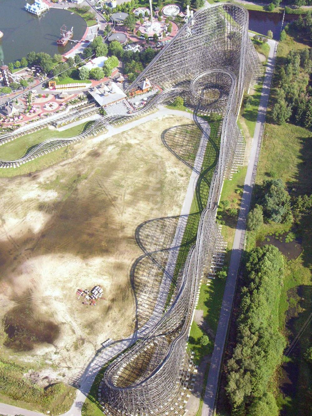 Luftaufnahme Soltau (Niedersachsen) - Blick auf den Heide-Park Soltau