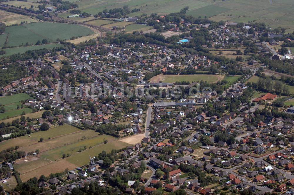 Luftaufnahme Hemmingstedt - Blick auf Hemmingstedt in Dithmarschen