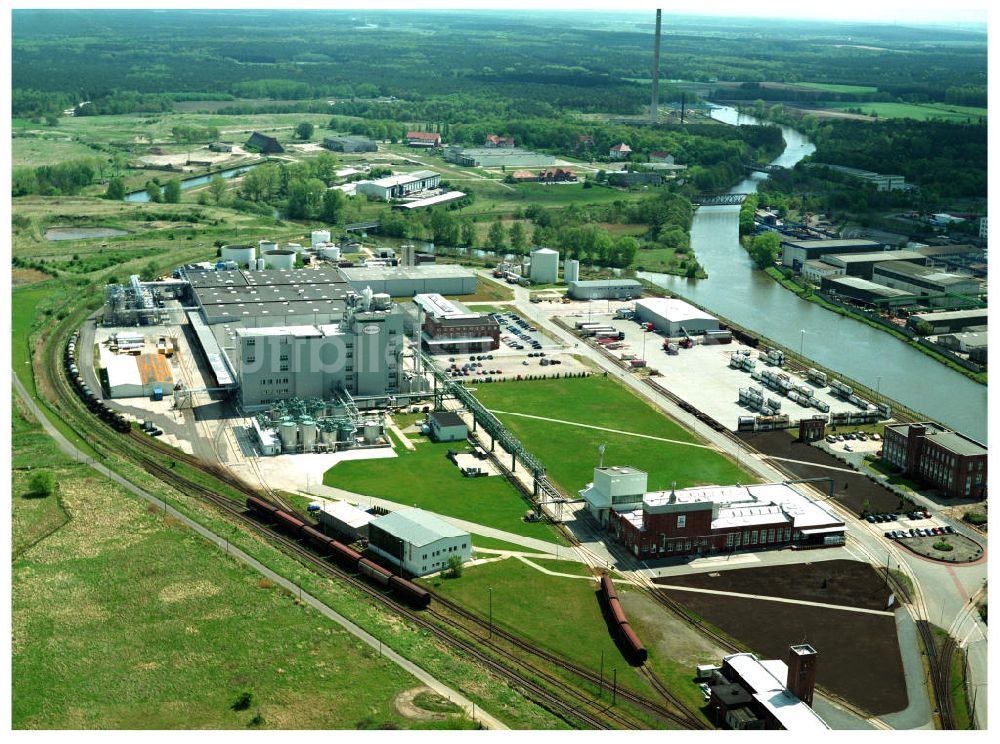 Luftbild Genthin / Sachsen-Anhalt - Blick auf die HENKEL-Werke in Genthin