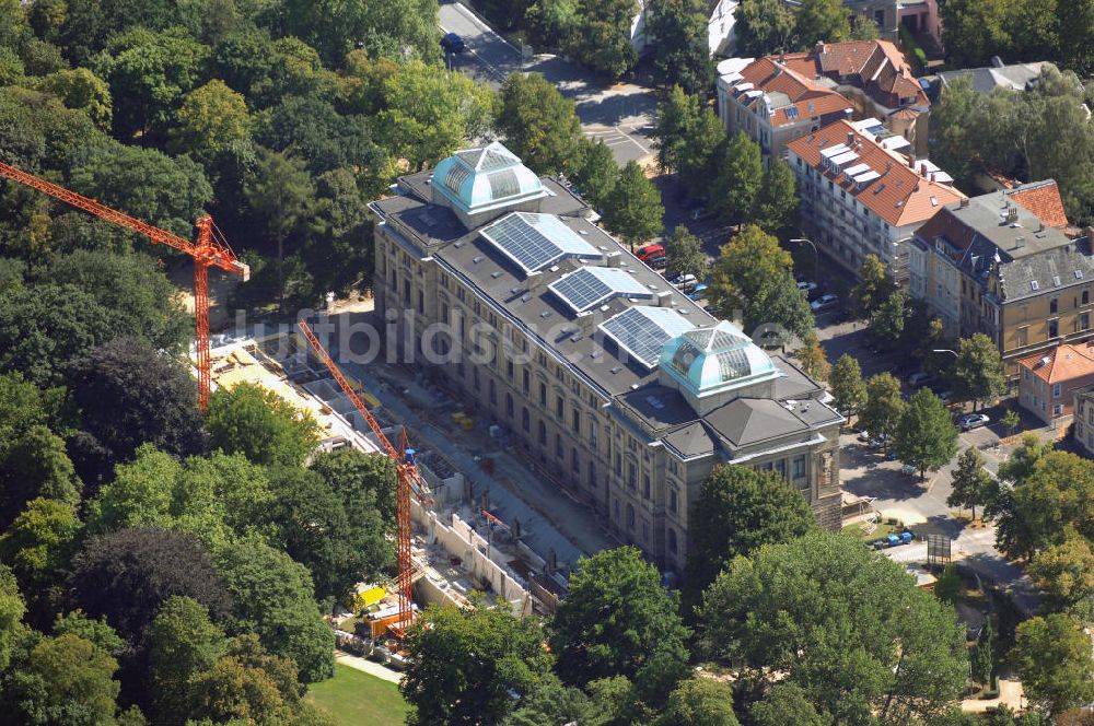 Braunschweig von oben - Blick auf das Herzog Anton Ulrich-Museum