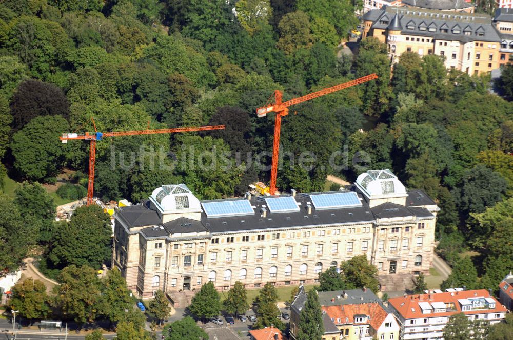 Luftbild Braunschweig - Blick auf das Herzog Anton Ulrich-Museum