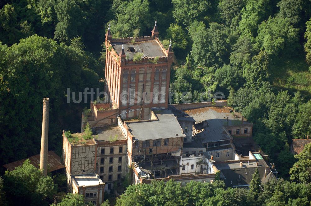 Weinheim aus der Vogelperspektive: Blick auf die Hildebrand'sche Untere Mühle in Weinheim