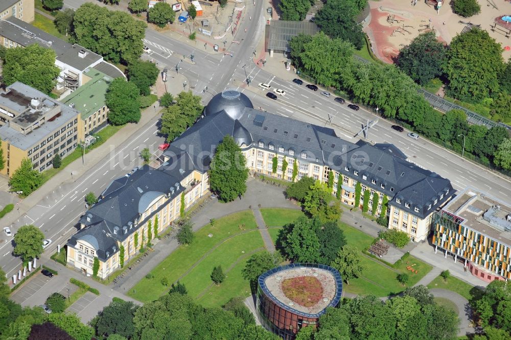 Hamburg aus der Vogelperspektive: Blick auf die Hochschule Bucerius Law School in Hamburg