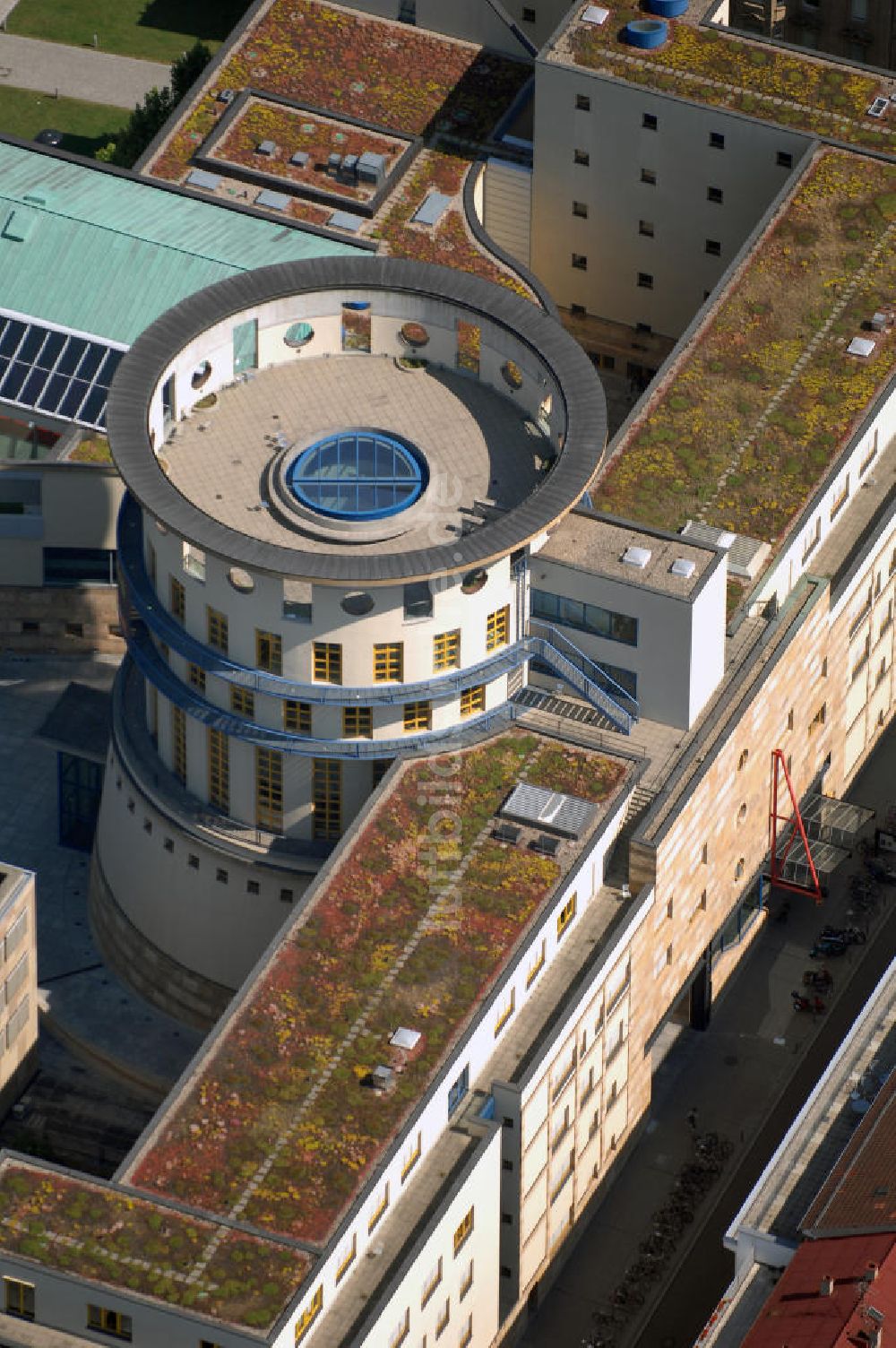 Luftaufnahme Stuttgart - Blick auf die Hochschule für Musik und Darstellende Kunst Stuttgart