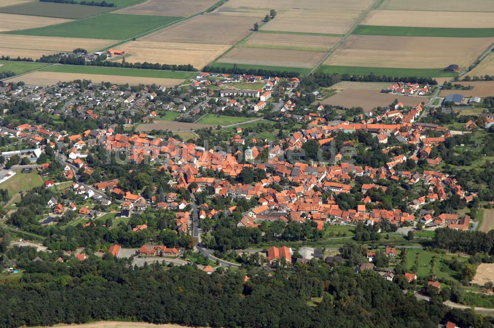 Luftaufnahme Hornburg - Blick auf Hornburg