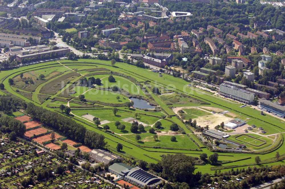 Luftaufnahme Hamburg - Blick auf die Horner Rennbahn in Hamburg