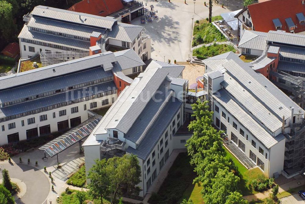 Luftaufnahme Bad Saarow - Blick auf das Hotel Esplanade am Scharmützelsee in Bad Saarow