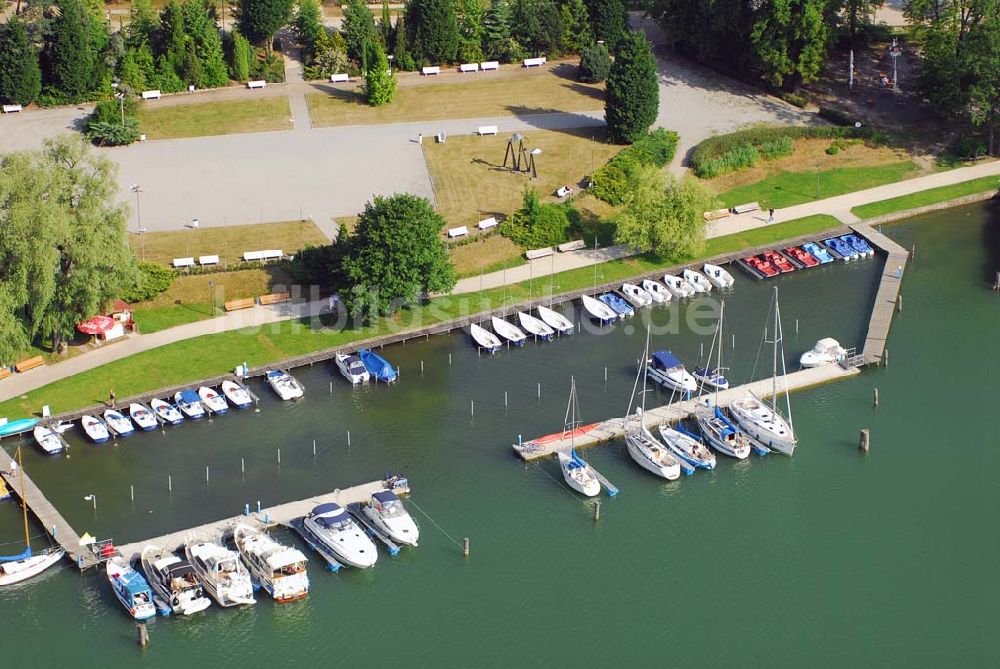 Luftaufnahme Bad Saarow - Blick auf das Hotel Esplanade am Scharmützelsee in Bad Saarow