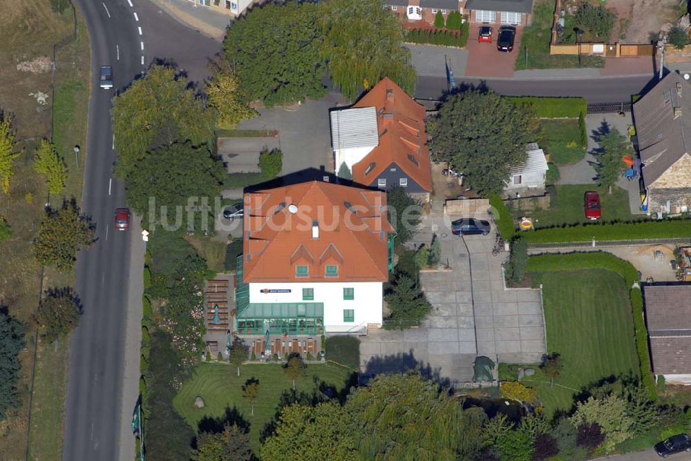 Landsberg aus der Vogelperspektive: Blick auf das Hotel Landsberg