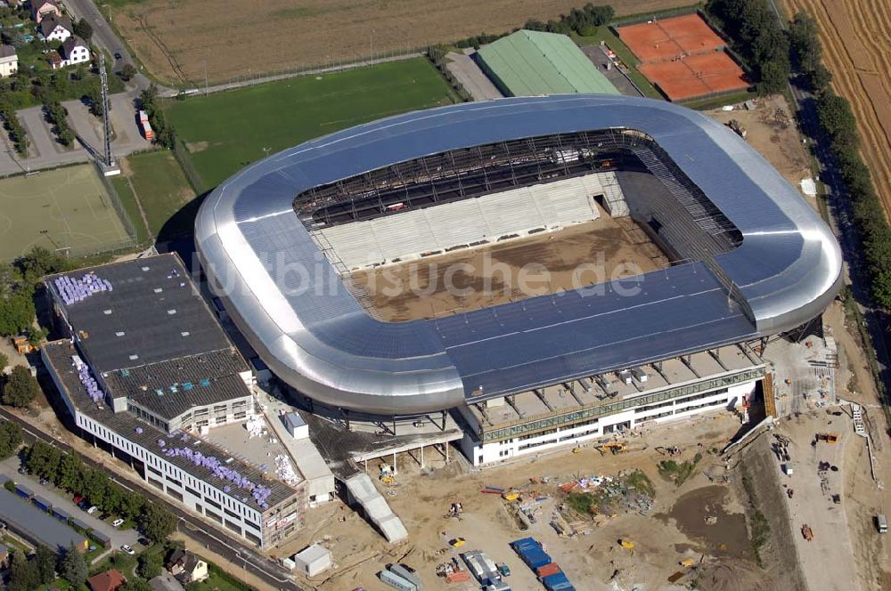 Luftbild Klagenfurt - Blick auf die Hypo-Arena in Klagenfurt