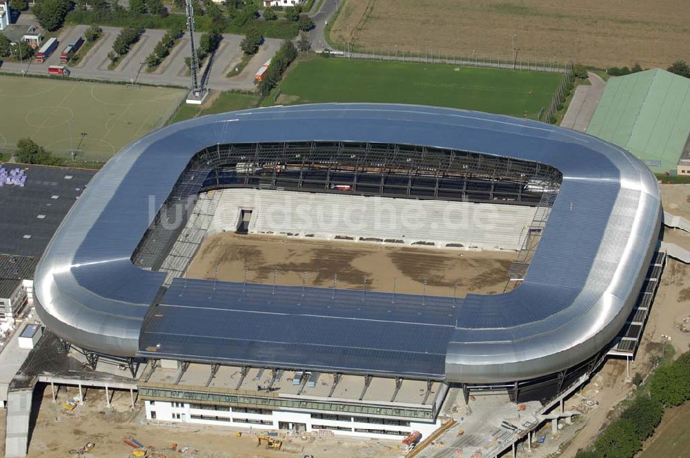 Luftbild Klagenfurt - Blick auf die Hypo-Arena in Klagenfurt