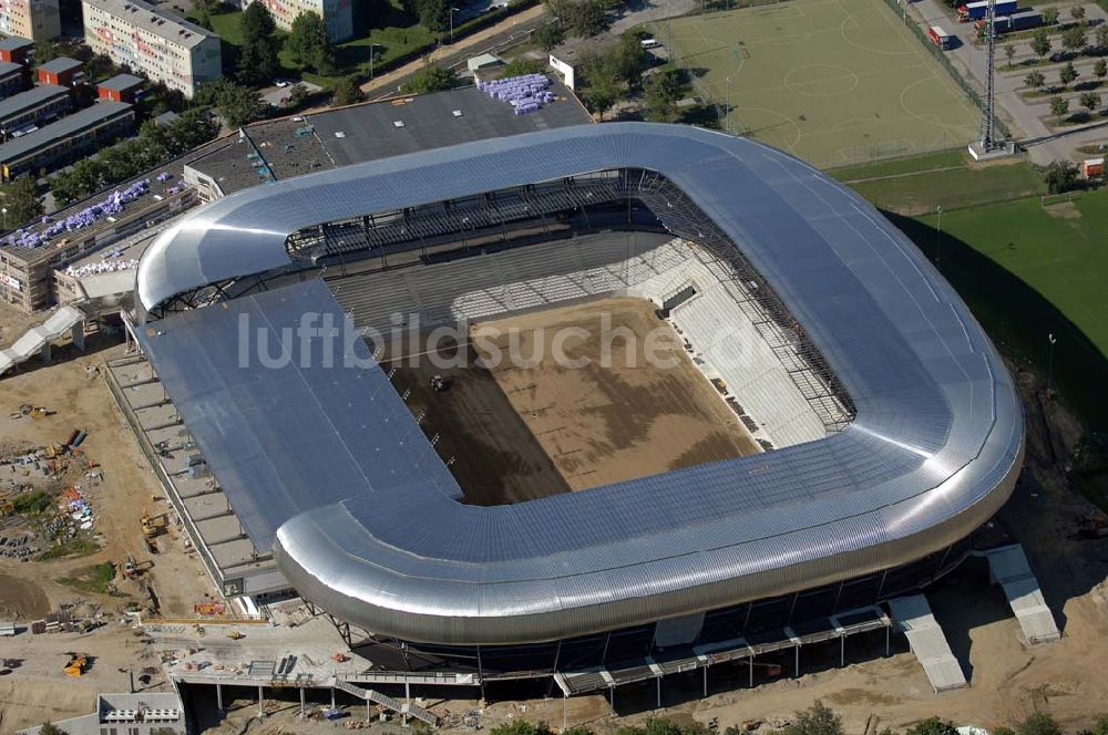 Luftbild Klagenfurt - Blick auf die Hypo-Arena in Klagenfurt