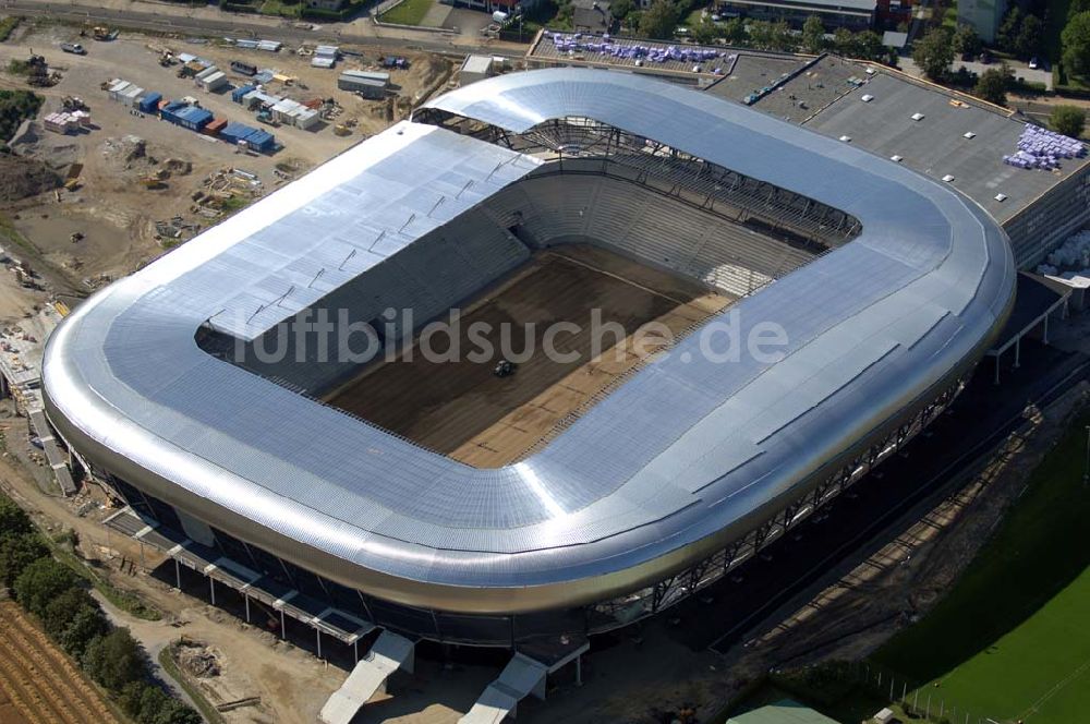 Luftbild Klagenfurt - Blick auf die Hypo-Arena in Klagenfurt