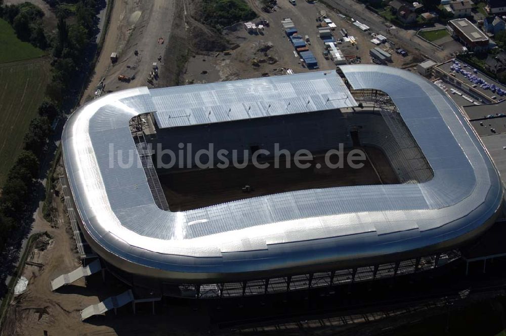 Luftbild Klagenfurt - Blick auf die Hypo-Arena in Klagenfurt