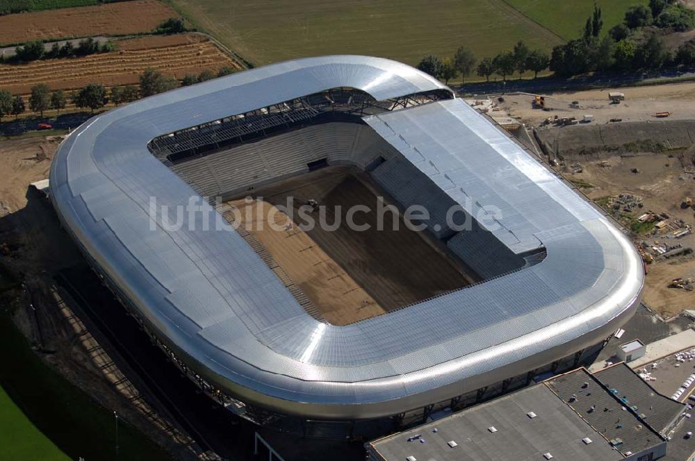 Luftbild Klagenfurt - Blick auf die Hypo-Arena in Klagenfurt