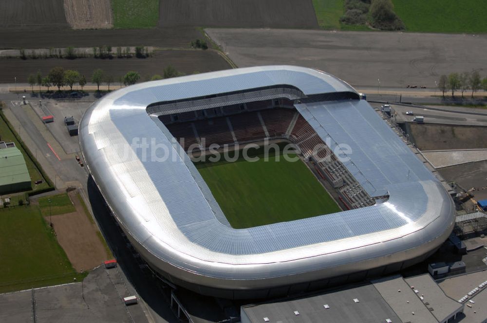 Luftaufnahme Klagenfurt - Blick auf die Hypo-Arena in Klagenfurt