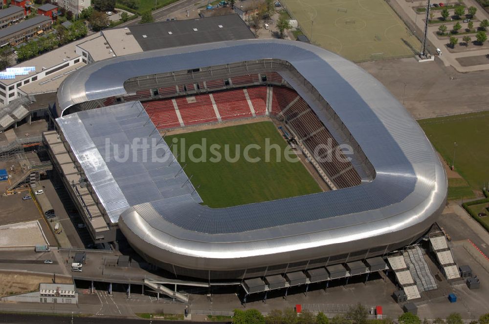 Luftaufnahme Klagenfurt - Blick auf die Hypo-Arena in Klagenfurt