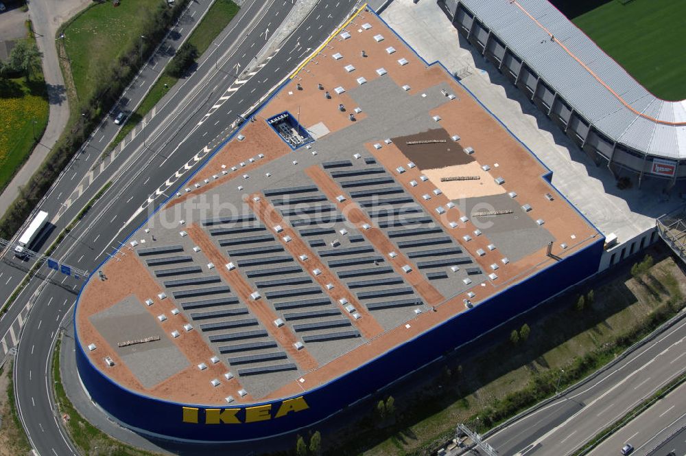 Luftbild St. Gallen - Blick auf das IKEA Einrichtungshaus St. Gallen / Schweiz