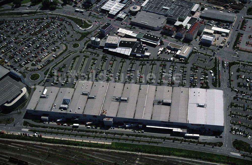 Luftbild Ulm - Blick auf das IKEA Einrichtungshaus in Ulm