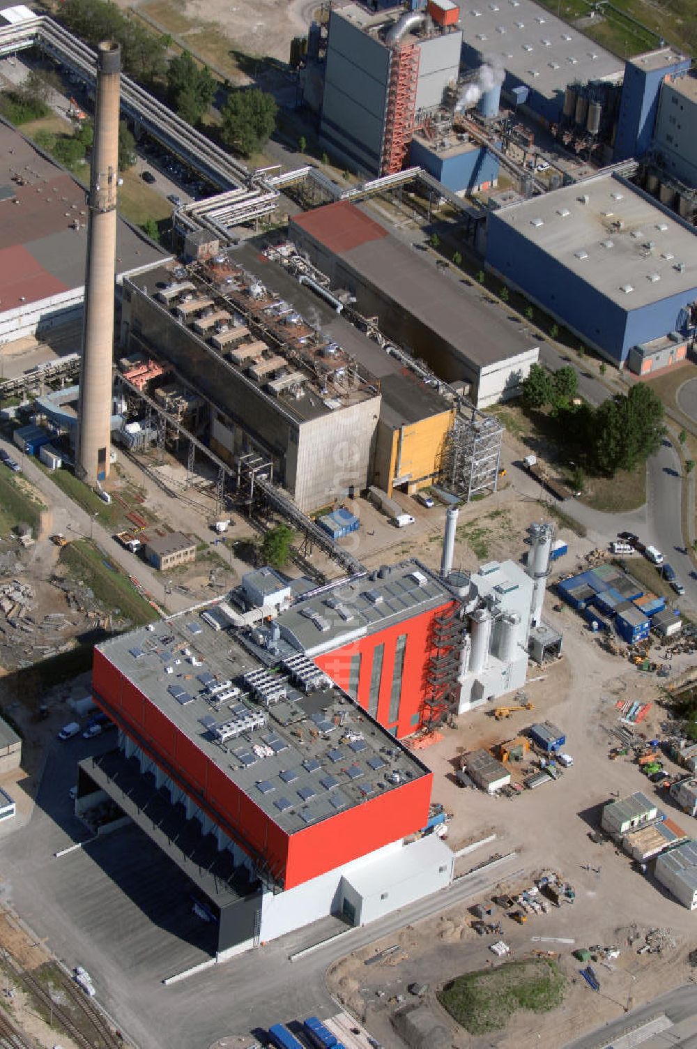 Premnitz aus der Vogelperspektive: Blick auf den Industrie- und Gewerbepark Premnit