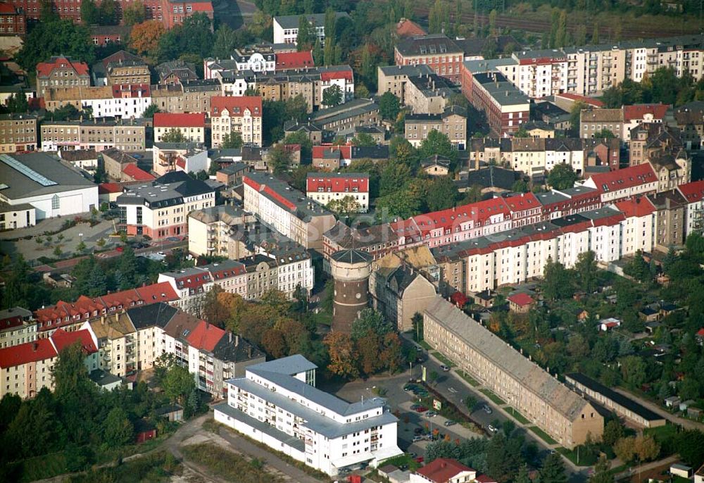 Markranstädt / Sachsen aus der Vogelperspektive: Blick auf die Innenstadt von Markranstädt am Kulkwitzer See