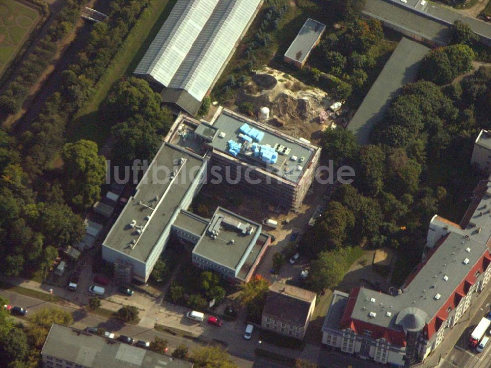 Berlin-Lichtenberg aus der Vogelperspektive: Blick auf das Institut für Zoo- und Wildtierforschung in Lichtenberg