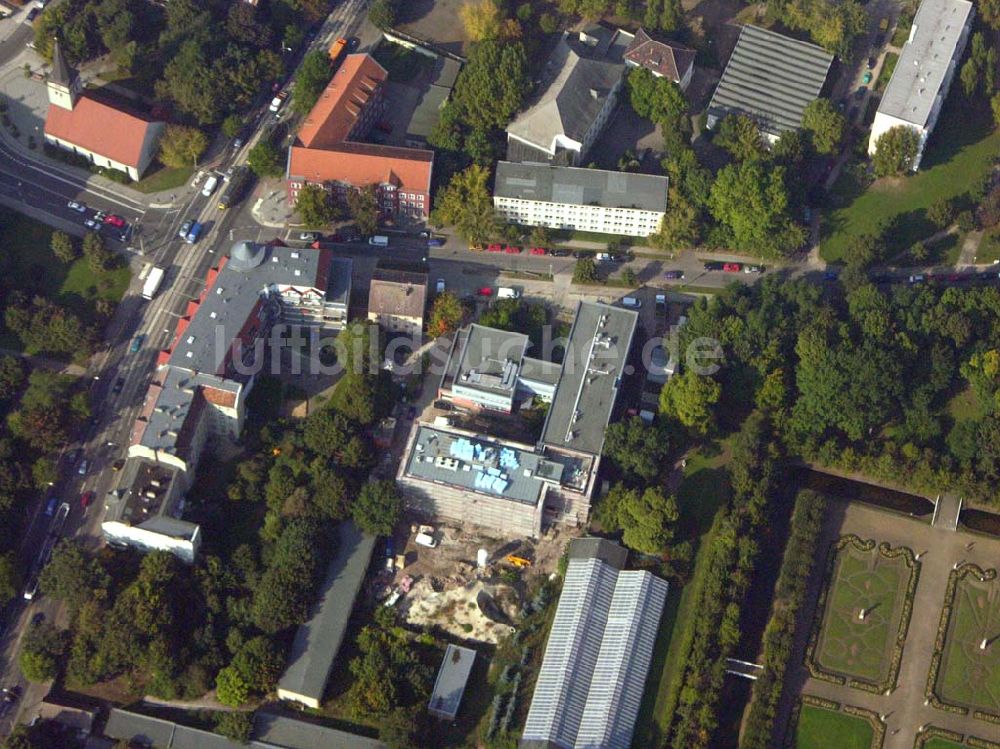 Berlin-Lichtenberg von oben - Blick auf das Institut für Zoo- und Wildtierforschung in Lichtenberg