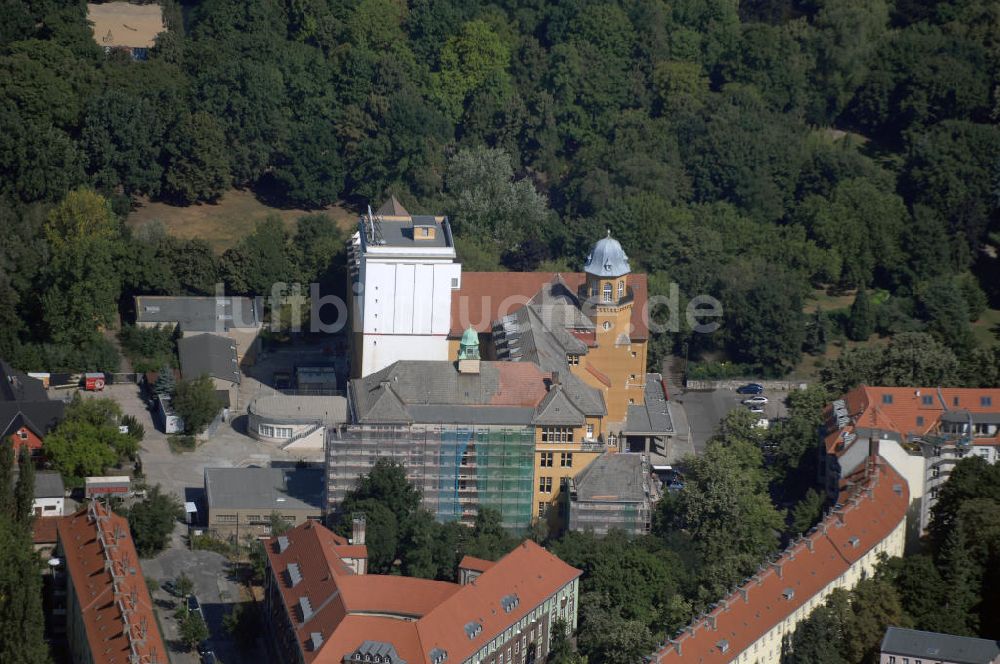 Luftaufnahme Berlin - Blick auf das Junge Staatstheater an der Parkaue