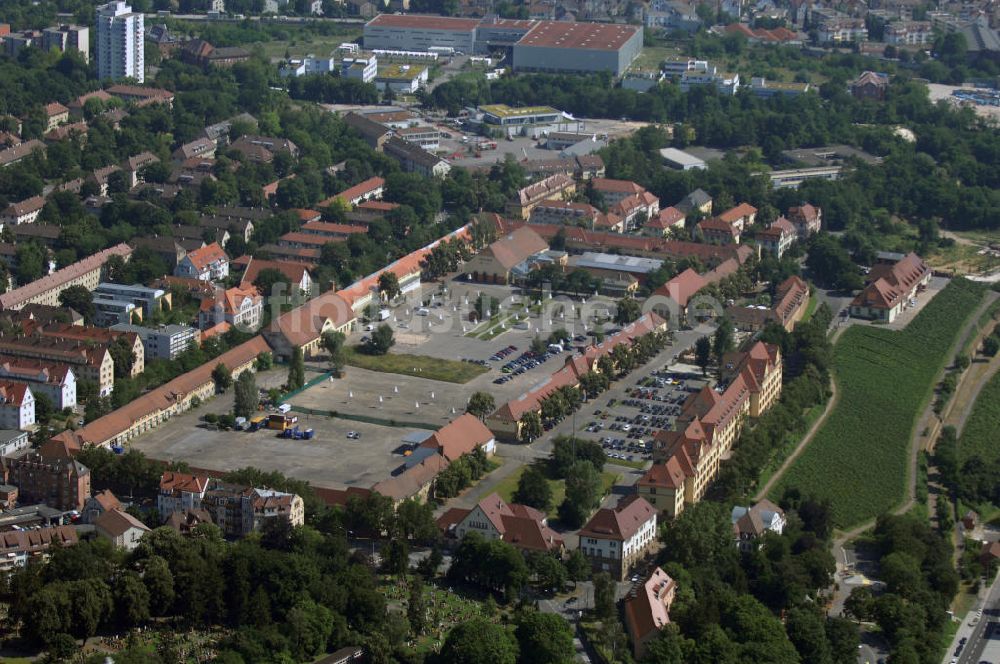 Stuttgart aus der Vogelperspektive: Blick auf das Kastell Stuttgart-Bad Cannstatt