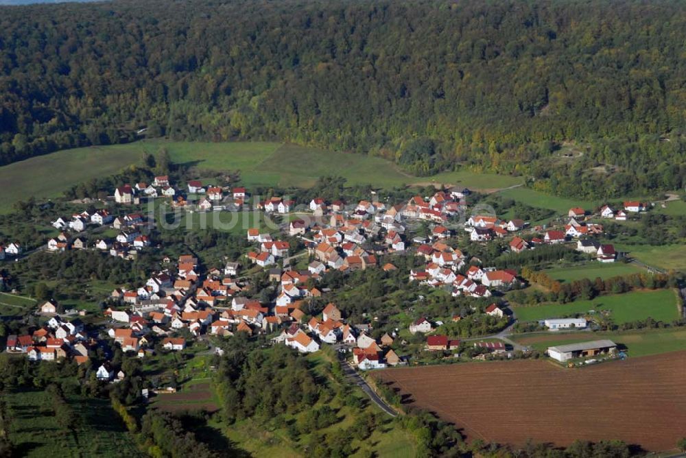 Luftaufnahme Kella - Blick auf Kella