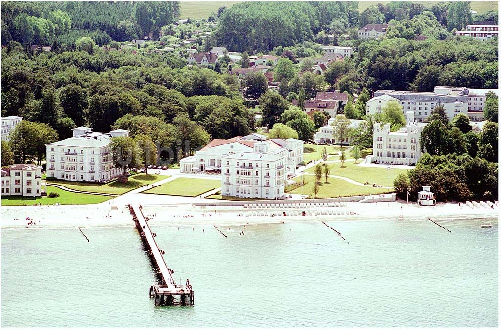 Luftaufnahme Bad Doberan - Heiligendamm - Blick auf das Kempinski Grand Hotel Heiligendamm